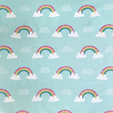 Bedlam Rainbow Unicorn Pattern Single Fitted Sheet Bedlam Rainbow Unicorn Pattern Single Fitted Sheet